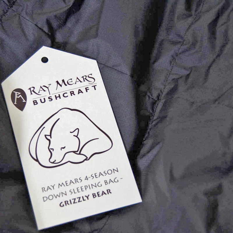 Ray Mears 4-Season Down Sleeping Bag - Grizzly Bear 4 Ray Mears 4-Season Down Sleeping Bag - Grizzly Bear - Image 4