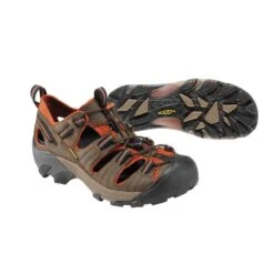 KEEN Arroyo II Sandals - Black Olive/Bombay Brown