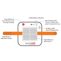 LuminAID PackLite Nova USB -Outdoor Survival Club Luminaid Packlite instructi