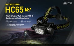NITECORE HC65 V2 -Outdoor Survival Club Nitecore HC65 V2 3