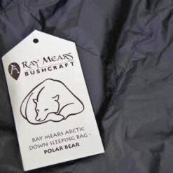 Ray Mears Arctic Down Sleeping Bag - Polar Bear 7 Ray Mears Arctic Down Sleeping Bag - Polar Bear -Outdoor Survival Club Polar label