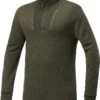Woolpower Ullfrotte Original Zip Turtleneck - 200g - Pine Green